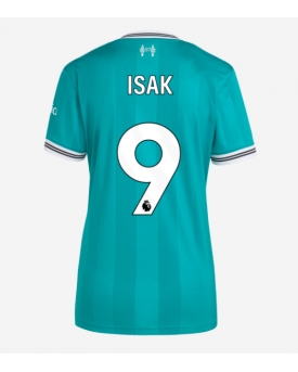 Liverpool Alexander Isak #9 Maglia Gara Terza Repliche 2025-26 Donna Maniche Corte Liverpool Alexander Isak #9 Maglia Gara Terza Repliche 2025-26 Donna Maniche Corte